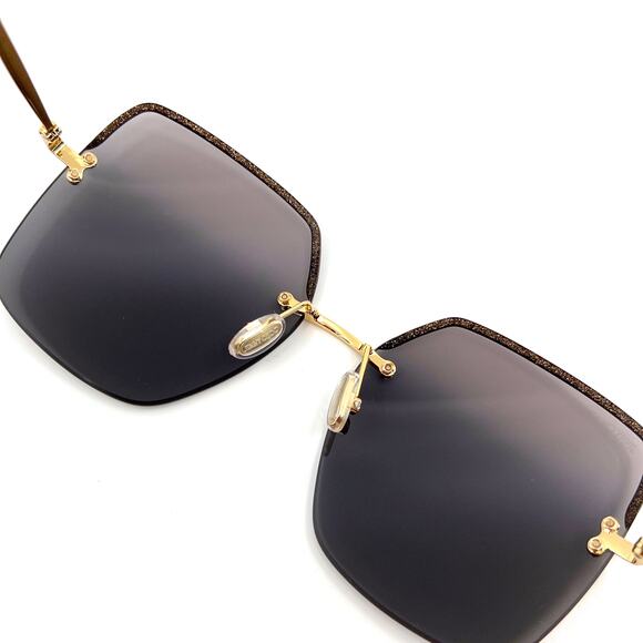 New, JIMMY CHOO Sunglasses TAVI/S 2F790 Authentic - Picture 10 of 11